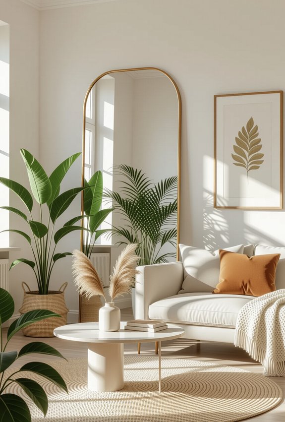 brighten and expand spaces