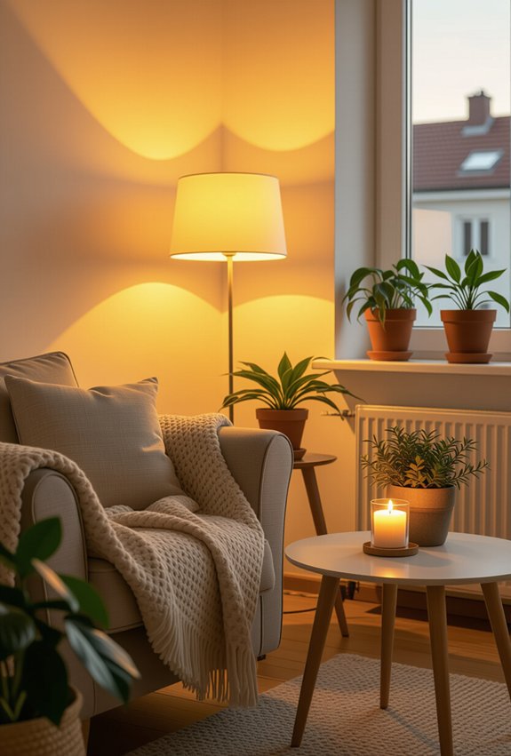cozy soft lighting options