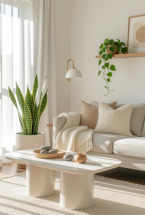 low maintenance stylish greenery