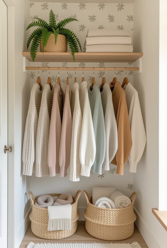 maximize closet space efficiently