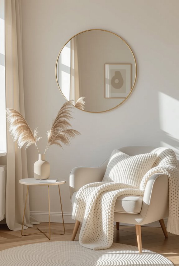 mirrors expand light and space