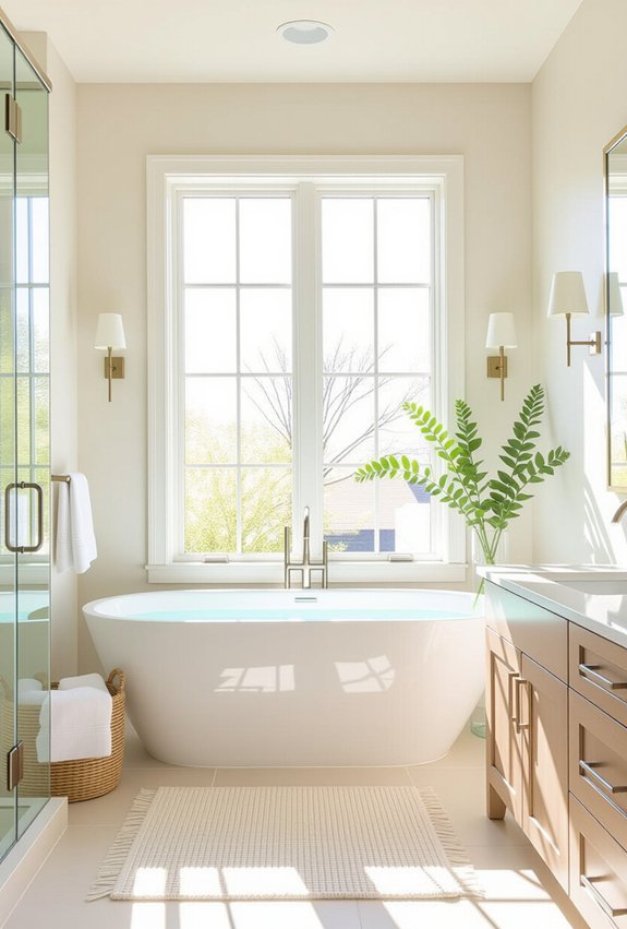 mirrors reflect natural light