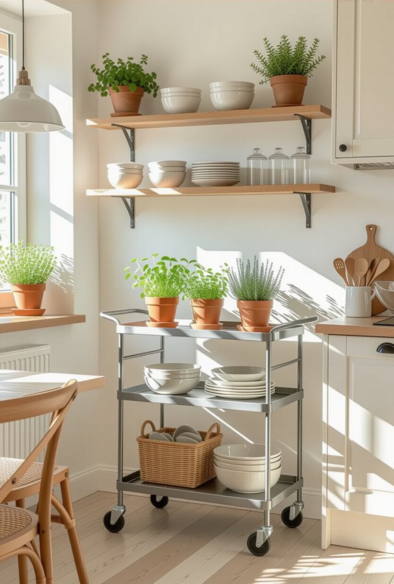 mobility and extra storage