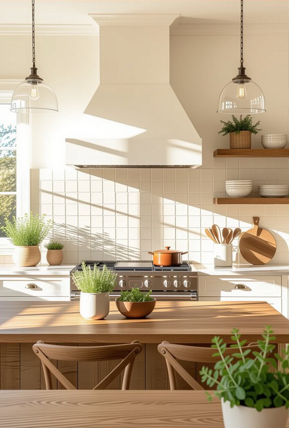 neutral backsplash stylish elevation